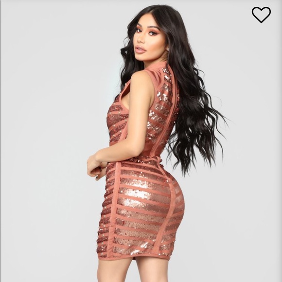 This Is Your Night Bandage Mini Dress - Picture 2 of 4